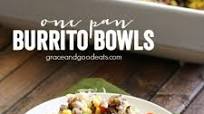 One Pan Burrito Bowls One Pan Burrito Bowls