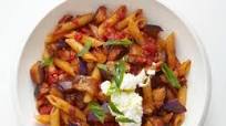 Penne with Eggplant Sauce Penne with Eggplant Sauce