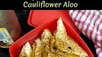 Tawa Grilled Toast with Cauliflower Aloo Masala Tawa Grilled Toast with Cauliflower Aloo Masala