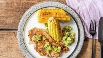 Garlic Lime Chicken with Avocado Tomatillo Salsa Garlic Lime Chicken with Avocado Tomatillo Salsa
