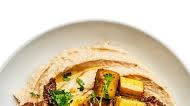 Hummus with Squash and Lamb