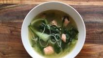 Asian Inspired Pak Choi and Salmon Soup Asian Inspired Pak Choi and Salmon Soup