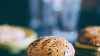 Chickpea and Quinoa Burgers with Halloumi Chickpea and Quinoa Burgers with Halloumi