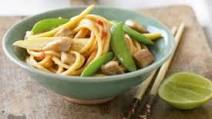 Sweet chilli chicken noodles Sweet chilli chicken noodles