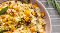 Roasted Butternut Squash Risotto with Brown Butter and Sage Roasted Butternut Squash Risotto with Brown Butter and Sage