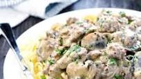 Ground Beef Stroganoff Ground Beef Stroganoff