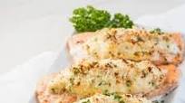 CRAB STUFFED SALMON CRAB STUFFED SALMON