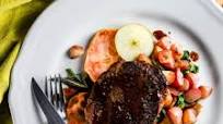 Pork Neck Steaks with Sage Brown Butter and Radishes Pork Neck Steaks with Sage Brown Butter and Radishes