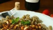 Spinach Tomato Pasta with Chickpeas Spinach Tomato Pasta with Chickpeas