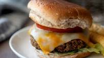 Adzuki Bean & Brown Rice Burger Adzuki Bean & Brown Rice Burger