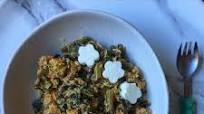 Spinach with quinoa - Spanakorizo Spinach with quinoa - Spanakorizo