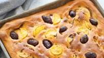 Lemon and Olive Focaccia Lemon and Olive Focaccia
