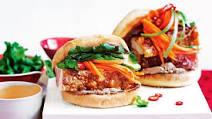 Crispy pork belly banh mi Crispy pork belly banh mi