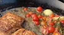 Perfect Pan Seared Salmon - Cowboy Kent Rollins Perfect Pan Seared Salmon - Cowboy Kent Rollins