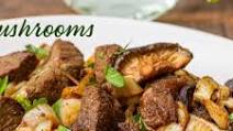 Air Fryer Juicy Steak and Mushrooms Bites Air Fryer Juicy Steak and Mushrooms Bites