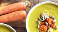 Vegan Cauliflower + Carrot Soup Vegan Cauliflower + Carrot Soup