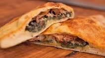 Silverbeet and Pancetta Calzone Silverbeet and Pancetta Calzone