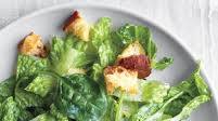 Romaine and Spinach with Buttermilk Dressing and Croutons Romaine and Spinach with Buttermilk Dressing and Croutons