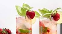 Strawberry Basil Mojitos Strawberry Basil Mojitos