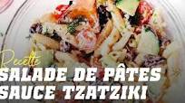 Salade de Pâtes à la Sauce Tzatziki Salade de Pâtes à la Sauce Tzatziki