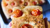 Focaccia with Cherry Tomatoes and Oregano Focaccia with Cherry Tomatoes and Oregano