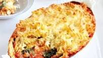 Sausage ragu & spinach pasta bake Sausage ragu & spinach pasta bake