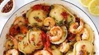 Bruschetta Shrimp Ravioli Bruschetta Shrimp Ravioli