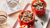 Air-Fryer Turkey Stuffed Peppers Air-Fryer Turkey Stuffed Peppers