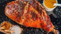 Roasted Pork Leg With Apricot Glaze Roasted Pork Leg With Apricot Glaze