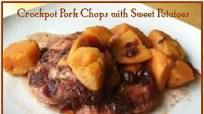 Slow Cooker Pork Chops with Sweet Potatoes Slow Cooker Pork Chops with Sweet Potatoes