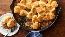Skillet Brisket and Biscuit Pot Pie Skillet Brisket and Biscuit Pot Pie
