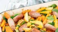Sausage Tray Bake Sausage Tray Bake