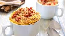 Microwave Peanut Butter and Bacon Mug Cake Microwave Peanut Butter and Bacon Mug Cake