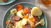 Pressure-Cooker Kielbasa and Cabbage Pressure-Cooker Kielbasa and Cabbage
