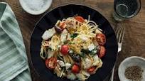 Mediterranean White Fish Pasta