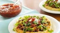 Turkey-Cornbread Tostadas Turkey-Cornbread Tostadas