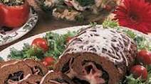 Spinach Meat Roll Spinach Meat Roll