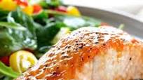 Salmon with Brown Sugar Glaze Salmon with Brown Sugar Glaze