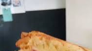 Sandwich tostado de jamón cocido con queso Sandwich tostado de jamón cocido con queso