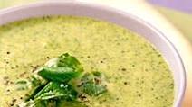 Cream of broccoli soup Cream of broccoli soup