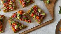 Broccoli-Crust Veggie Pizza Broccoli-Crust Veggie Pizza