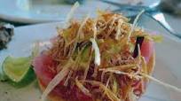 Tostadas de Atún con Mayonesa de Chipotle Tostadas de Atún con Mayonesa de Chipotle