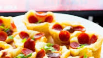 Easy Puff Pastry Cheesy Mini Pepperoni Pizza Bites Easy Puff Pastry Cheesy Mini Pepperoni Pizza Bites
