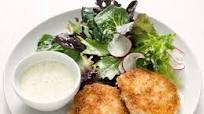Shrimp Cakes with Scallion Dip Shrimp Cakes with Scallion Dip