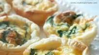 Spinach and Feta Mini Quiche Spinach and Feta Mini Quiche