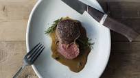 Mushroom-Crusted Venison Loin Mushroom-Crusted Venison Loin