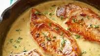 Recipe: Easy Creamy Mustard Pork Chops Recipe: Easy Creamy Mustard Pork Chops