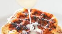 Cinnamon Roll Waffles with Cream Cheese Glaze Cinnamon Roll Waffles with Cream Cheese Glaze