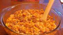 One Dish Macaroni Beef One Dish Macaroni Beef