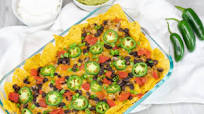 Loaded Beef Nachos Loaded Beef Nachos